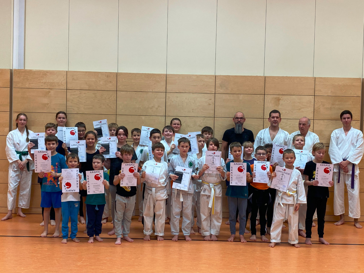 Gürtelprüfung im Dezember 2023